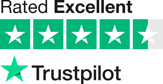 Rated Excellent on Trustpilot